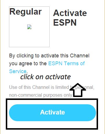 activate ESPN